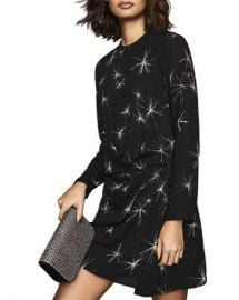 REISS Gabby Star-Embellished Dress Women - Bloomingdale s at Bloomingdales