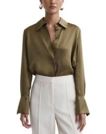REISS Hailey Silk Shirt Bloomingdale39s at Bloomingdales