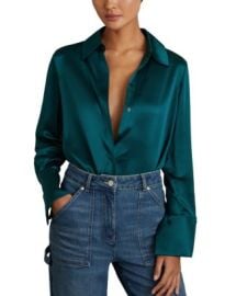 REISS Hailey Silk Shirt Bloomingdalex27s Women at Bloomingdales