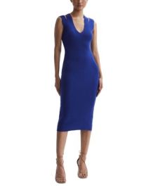 REISS Kara Rib Knit Bodycon Dress Bloomingdales at Bloomingdales