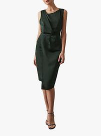 REISS Karina Draped Cocktail Dress   Bloomingdales at Bloomingdales