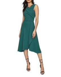 REISS Marling Wrap-Front Midi Dress Bloomingdale39s at Bloomingdales
