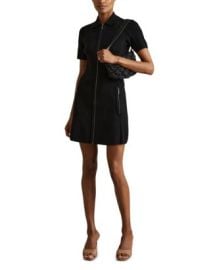 REISS Nala Knit Utility Dress Bloomingdales at Bloomingdales