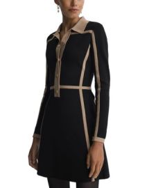 REISS Nikki Long Sleeve Knit Dress Bloomingdales at Bloomingdales