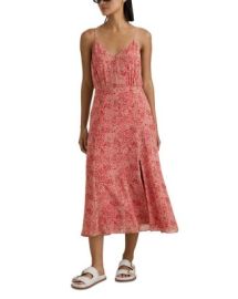 REISS Olivia Printed Midi Dress Bloomingdales at Bloomingdales