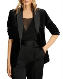 REISS Opal Velvet Jacket    Bloomingdales at Bloomingdales