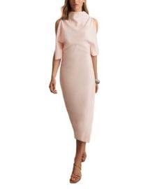 REISS Petra Cold Shoulder Midi Dress Bloomingdale39s at Bloomingdales