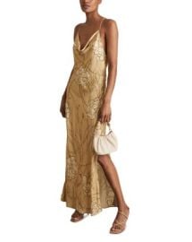 REISS Rochelle Floral Printed Slip Dress Bloomingdales at Bloomingdales