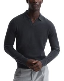 REISS Swifts Wool Polo Sweater Bloomingdales at Bloomingdales