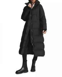 REISS Tilde Long Puffer Coat Bloomingdales at Bloomingdales