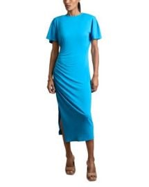 REISS Tulia Side Ruched Midi Dress Bloomingdales at Bloomingdales
