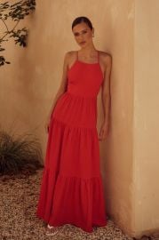 REMY MAXI DRESS - RED usrunawaythelabelcom at Runaway The Label