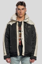 REVERSIBLE CHEVRON PUFFER at Keiser Clark