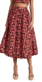 RHODE Cassandra Skirt Flora Splash L at Shopbop