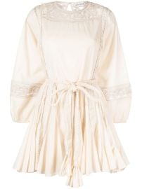 RHODE Ella corded-lace Mini Dress - at Farfetch