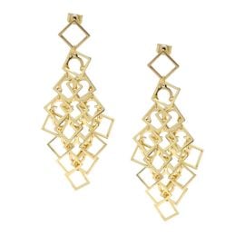 RHOMBOID CHANDELIER EARRINGS Adam Marc at Adam Marc Jewels