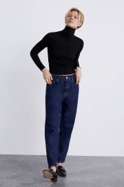 RIBBED KNIT TURTLENECK SWEATER at Zara