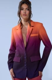RISE AND SHINE OMBRE BLAZER AKIRA at Akira