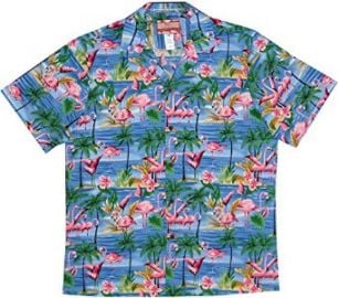 RJC Menand39s Menand39s Flamingo Orchid Shirt at Amazon