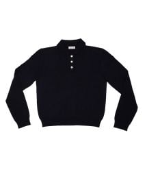 RLT POLO SWEATER - NAVY at RLT