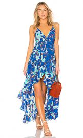 ROCOCO SAND Folium Maxi Dress in Blue from Revolve com at Revolve