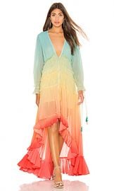 ROCOCO SAND High Low Dress in Rainbow from Revolve com at Revolve