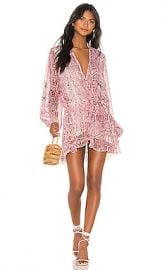 ROCOCO SAND x REVOLVE Lexi Dress in Pink Snake from Revolve com at Revolve