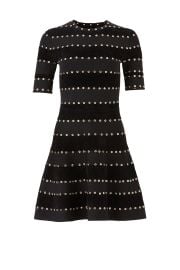 RONNY KOBO JILLIAN GROMMET KNIT DRESS at Rent The Runway