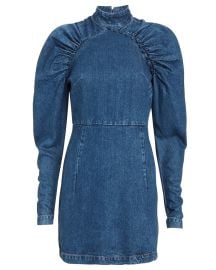 ROTATE Birger Christensen Kim Chambray Dress at Intermix