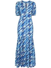 ROTATE Thora Printed Maxi Dress - Farfetch at Farfetch