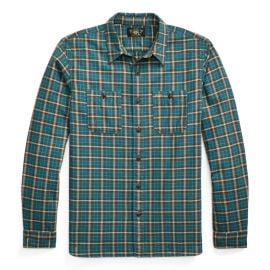 RRL Cameron Plaid Sport Shirt at Huckberry