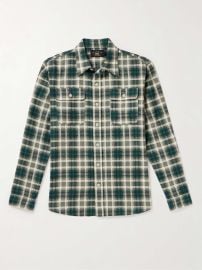 RRL Matlock Plaid Cotton Flannel Shirt at Mr Porter