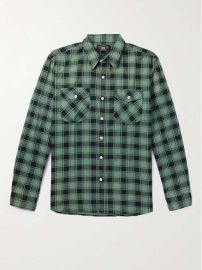 RRL Preston Checked Cotton Shirt for Men MR PORTER at Mr Porter