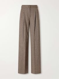RRL Wool and cotton-blend wide-leg pants at Net a Porter