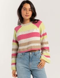 RSQ Mix Stitch Stripe Sweater at Tillys