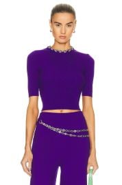 Rabanne Chain Neck Top at Forward