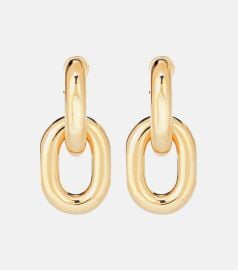 Rabanne Chain hoop earrings at Mytheresa