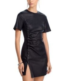 Rabanne Leather Mini Dress Bloomingdale39s at Bloomingdales
