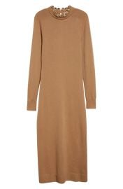 Rabanne Long Sleeve Wool Cashmere Sweater Dress at Nordstrom