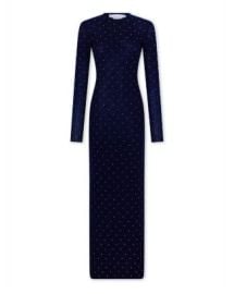 Rabanne Wool Studded Maxi Dress Bloomingdales at Bloomingdales
