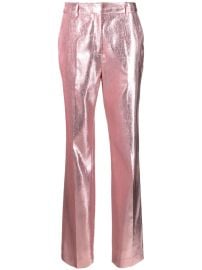 Rabanne metallic-effect Tailored Trousers - at Farfetch