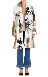 Rabbit Fur Coat by Co at Barneys