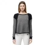 Rachel Berrys black sweater on Glee at Club Monaco