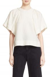 Rachel Comey  Ravine  Bell Sleeve Silk   Linen Top at Nordstrom