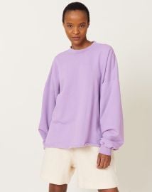 Rachel Comey Fonder Sweatshirt - Lavender at Garmentory