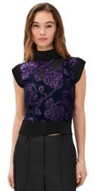 Rachel Comey Orin Top Midnight Purple M at Shopbop