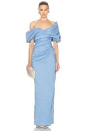 Rachel Gilbert Gia Gown in Vista Blue FWRD at FWRD