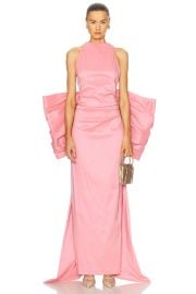 Rachel Gilbert Lottie Gown in Peony FWRD at FWRD