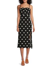 Rachel Rachel Roy Lucia Polka Dot Midi Dress at Saks Off 5th