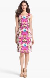 Rachel Roy Stretch Cotton Sheath Dress at Nordstrom